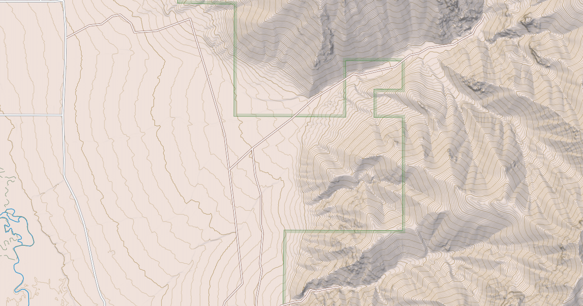 Map preview of RAMSHORN CANYON