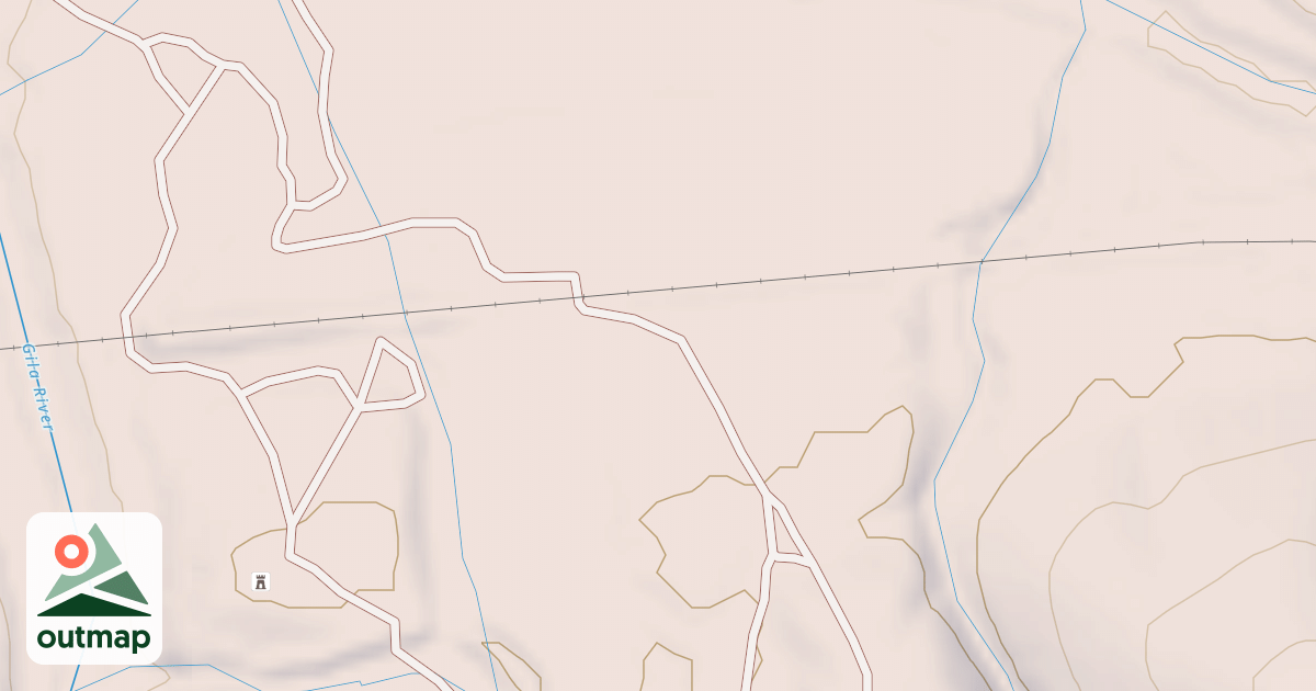 Map of BLM National GTLF Public Motorized Roads 026ec754-8df8-4784-8517-2b87f22bc52a