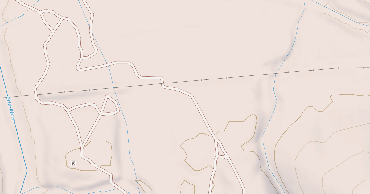 Map preview of BLM National GTLF Public Motorized Roads 026ec754-8df8-4784-8517-2b87f22bc52a