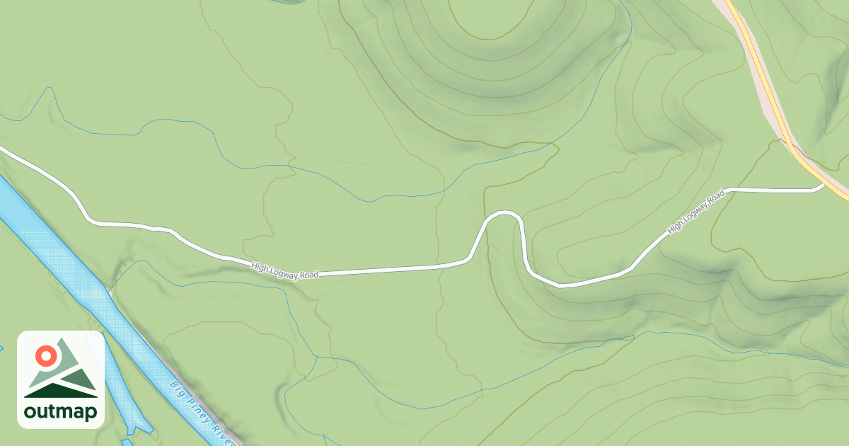 Map of HIGH LOG EDDY