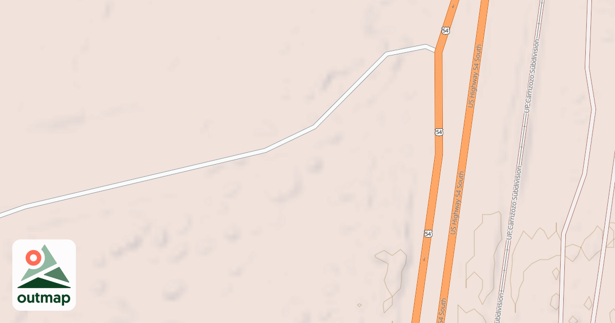 Map of Red Sands Ohv - Trail System