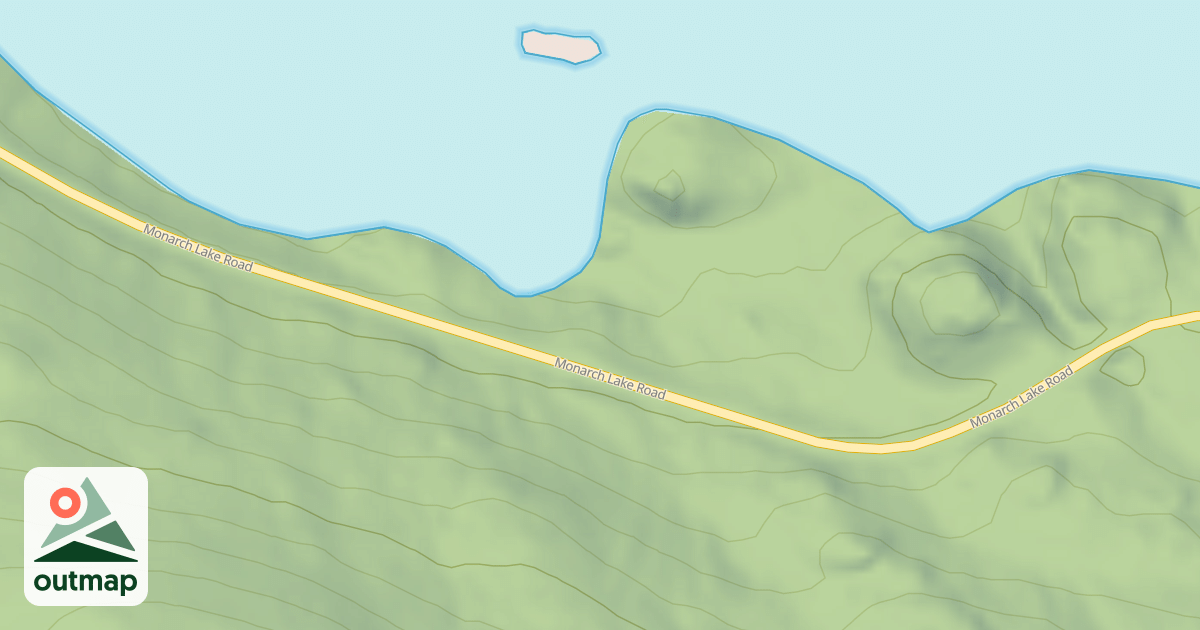 Map of ARAPAHO BAY