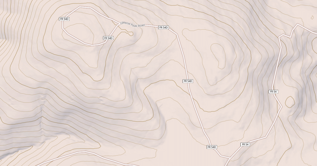 Map preview of GREENIE PEAK