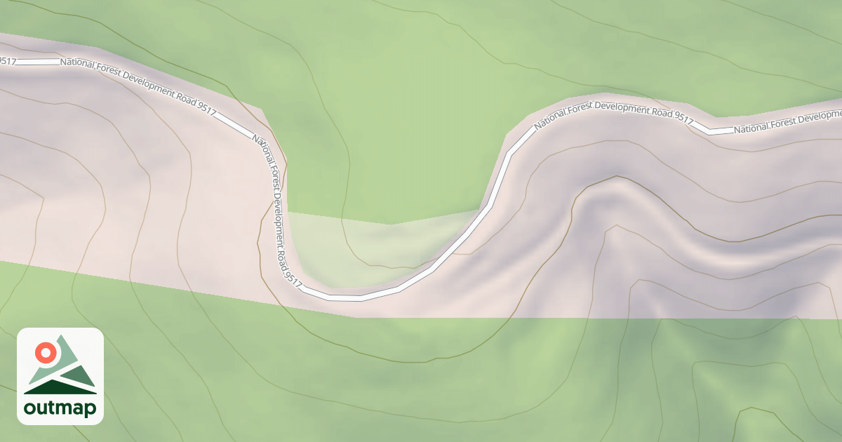 Map of USFS Motor Vehicle Use Map Roads {3D7F74CC-FBF4-46D3-B695-292F5B4A56E1}