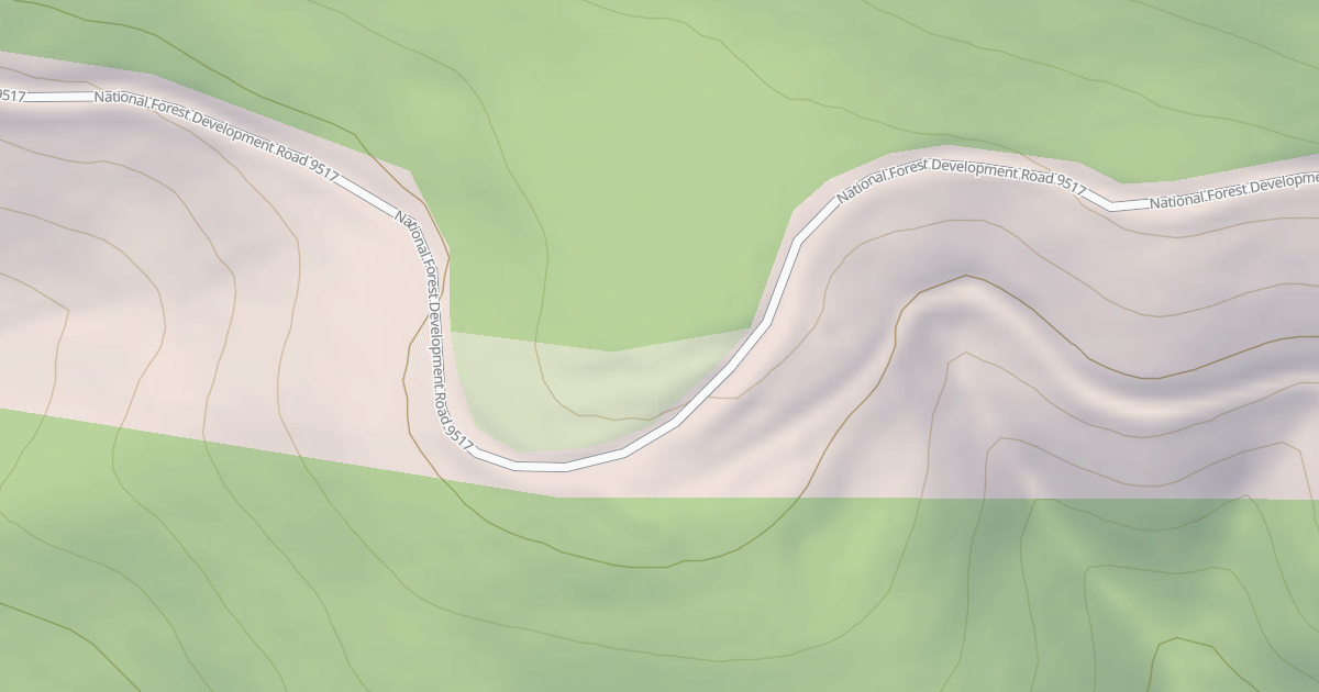 Map preview of USFS Motor Vehicle Use Map Roads {3D7F74CC-FBF4-46D3-B695-292F5B4A56E1}