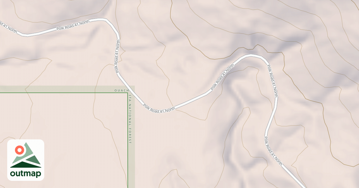 Map of USFS National Forest System Roads {B6DE7DE4-5690-435F-93A9-D2484E408A9C}
