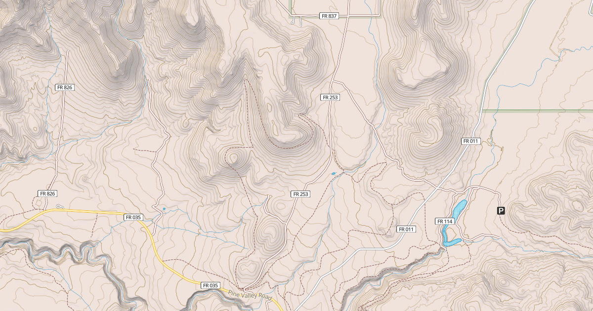Map preview of GRASSY FLAT