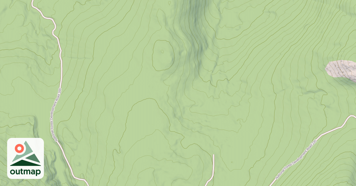 Map of USFS Motor Vehicle Use Map Roads {09CA636D-C83A-484E-8F19-FB411C88F4BC}