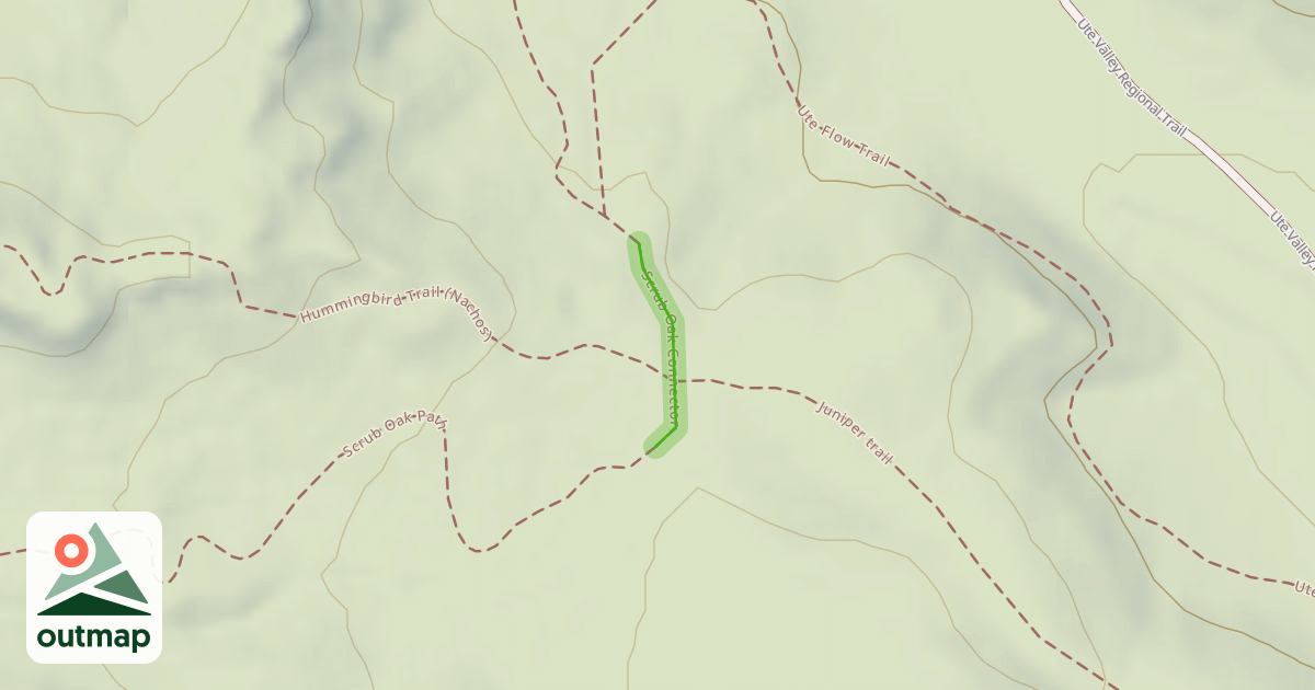 Map of Scrub Oak Connector