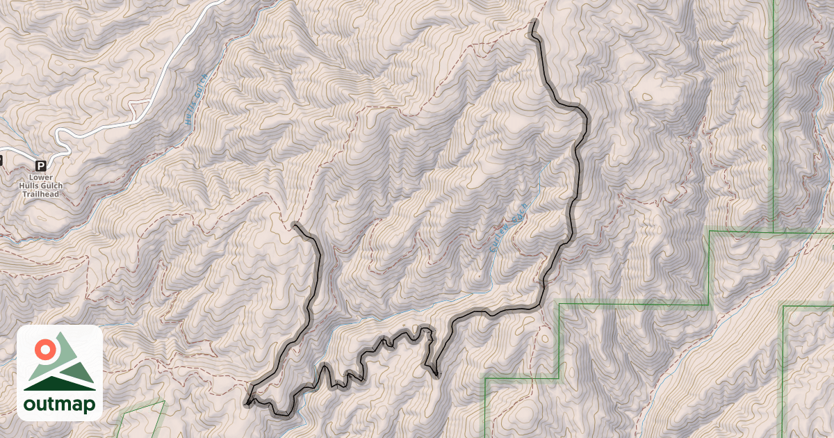 Map of #6 Femrite's Patrol Trail