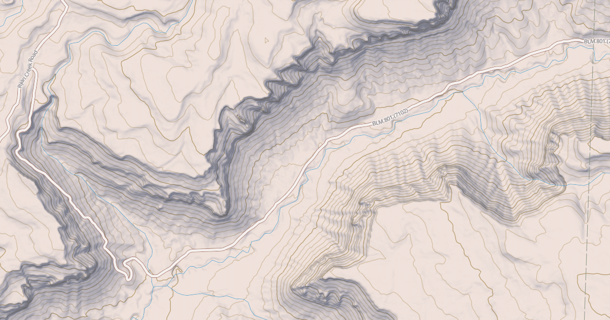 Map preview of BLM National GTLF Public Motorized Roads 3181f8e4-f606-43d2-a5b6-51d0d8a51f8c