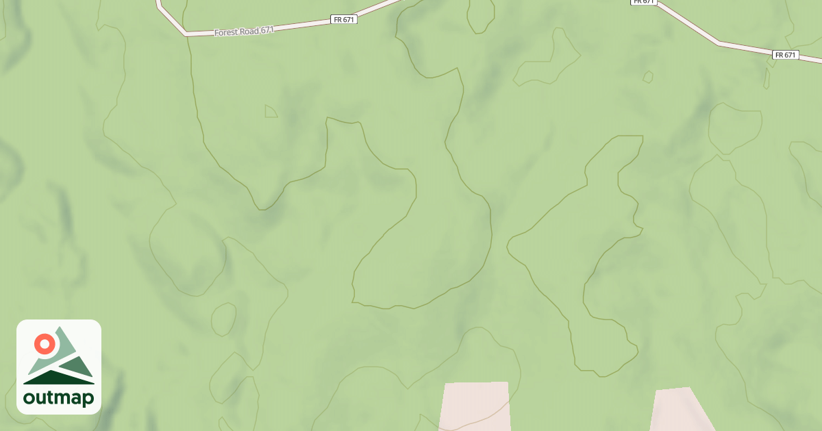 Map of FR 671B