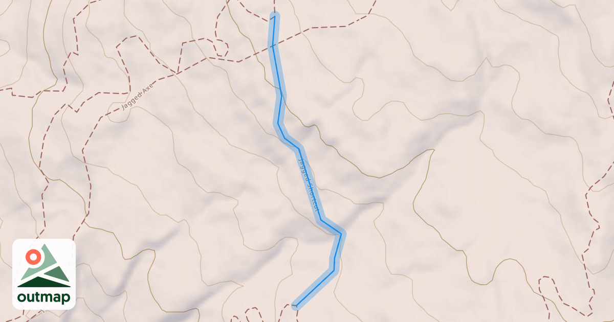 Map of Jagged Shortcut
