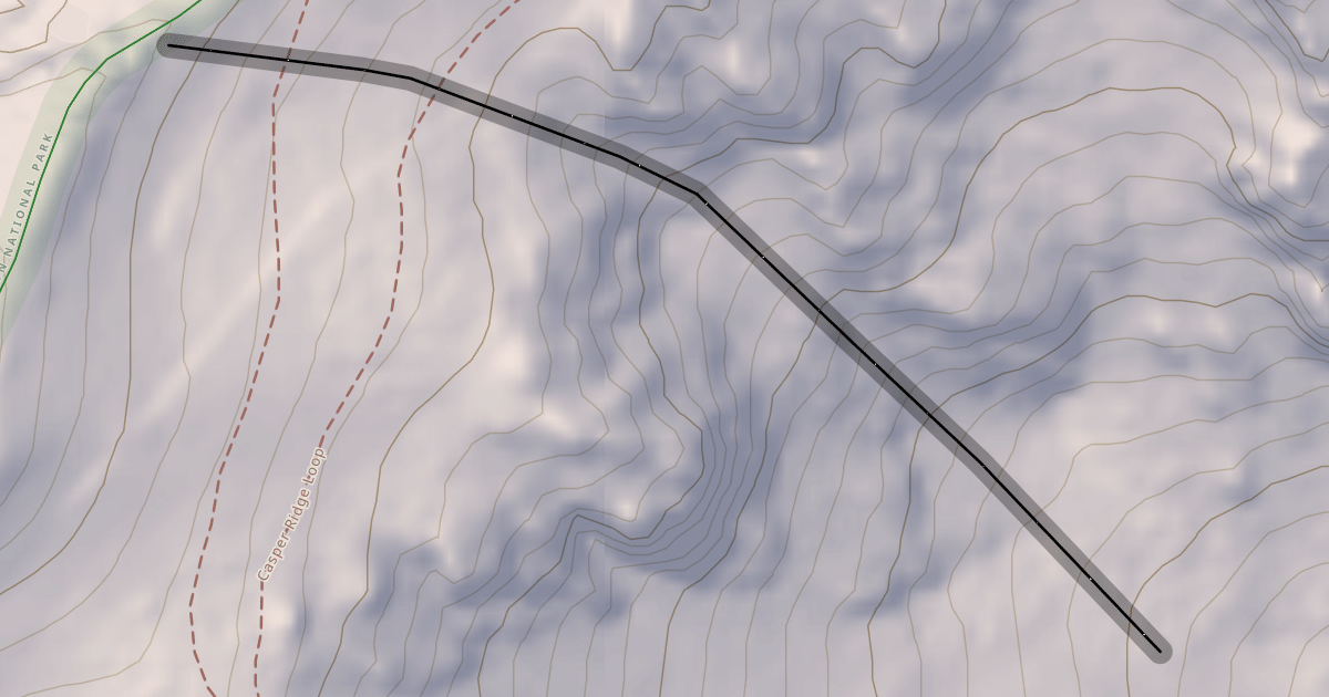 Map preview of Moccasin