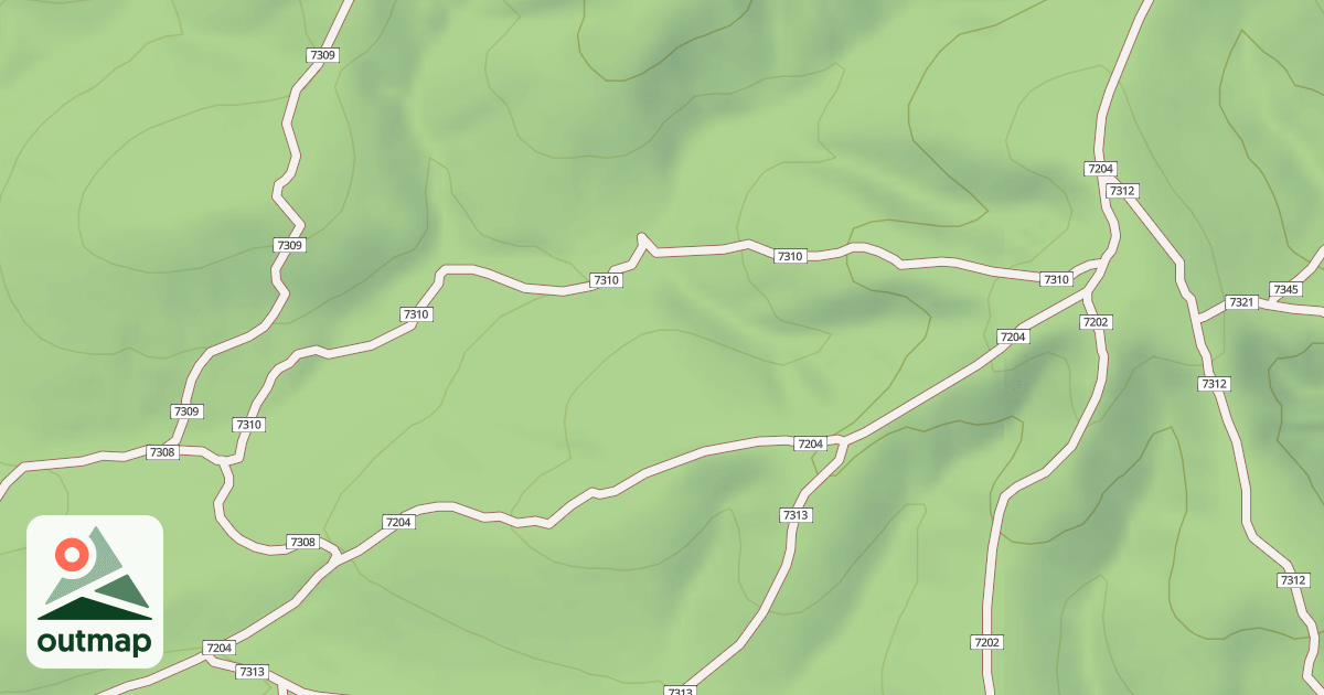 Map of USFS Motor Vehicle Use Map Trails 20011