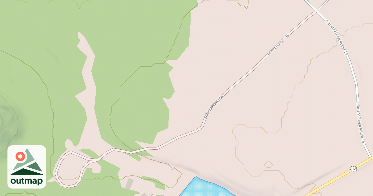 Map of LITTLE WILLOW