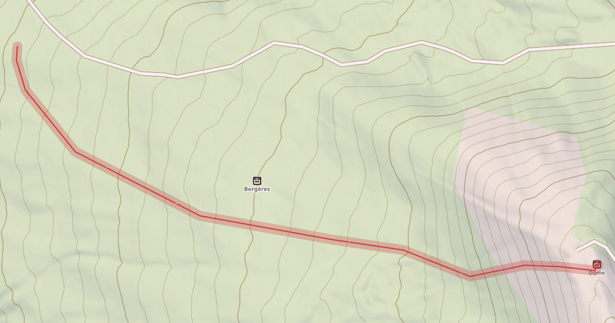 Map preview of Tête Dure