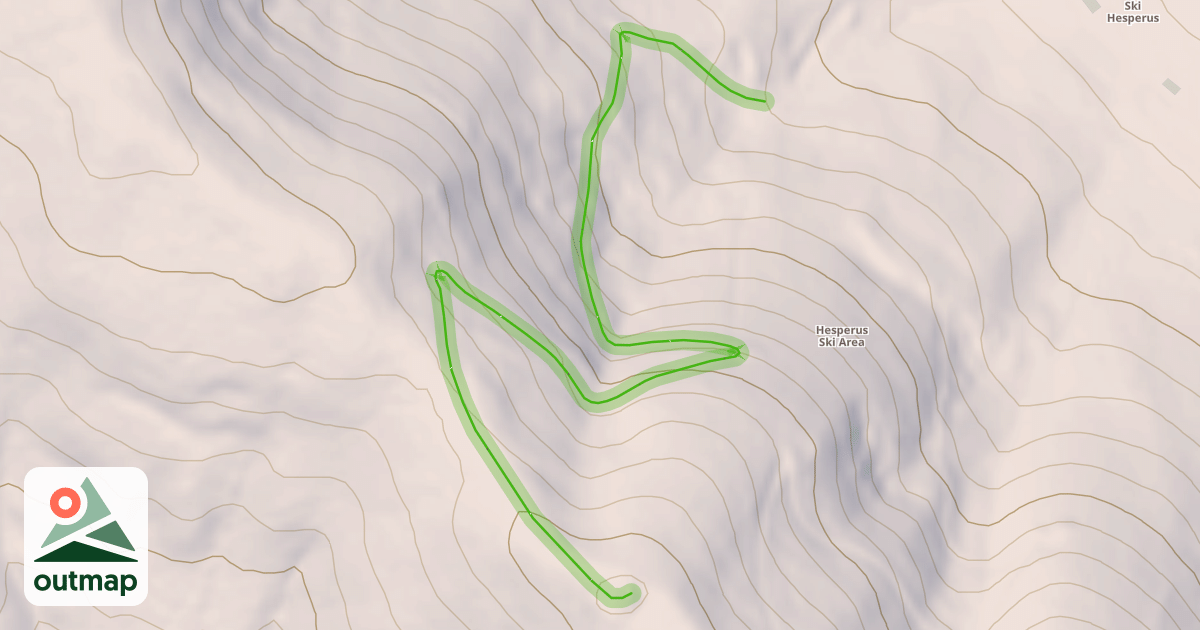 Map of Outback Trail