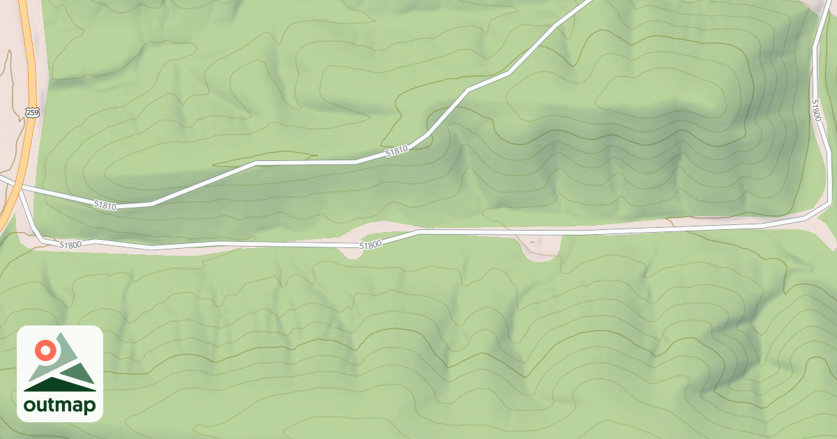 Map of USFS National Forest System Roads {14EAC105-F857-4A5F-AC46-D1CE8B07F163}