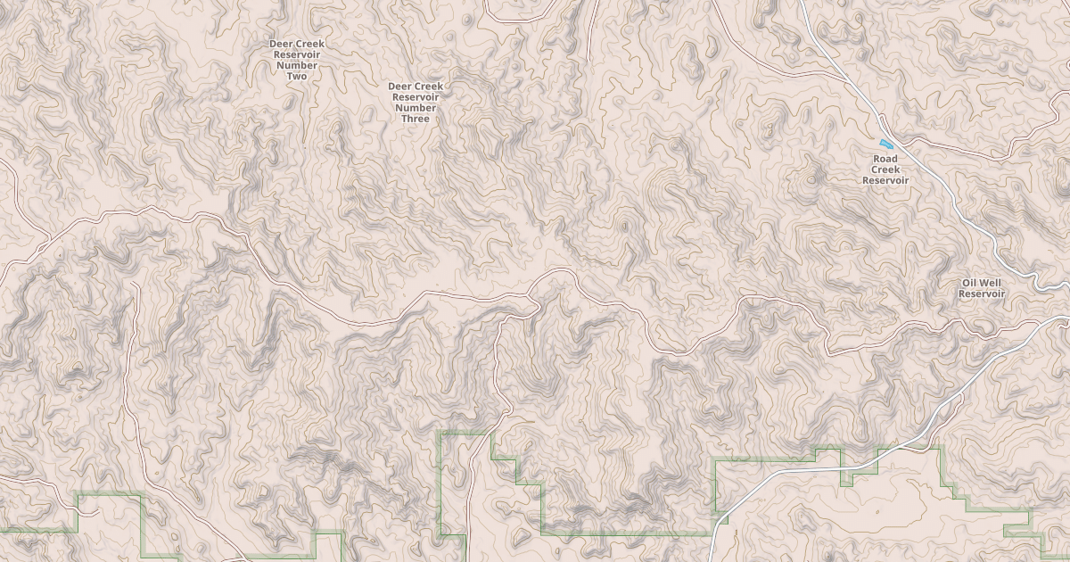 Map preview of COOK MT DIVIDE