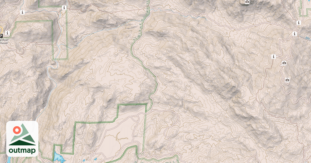 Map of CORTE MADERA