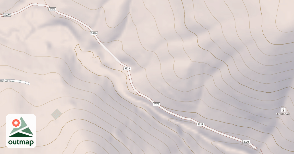 Map of COMET MINE