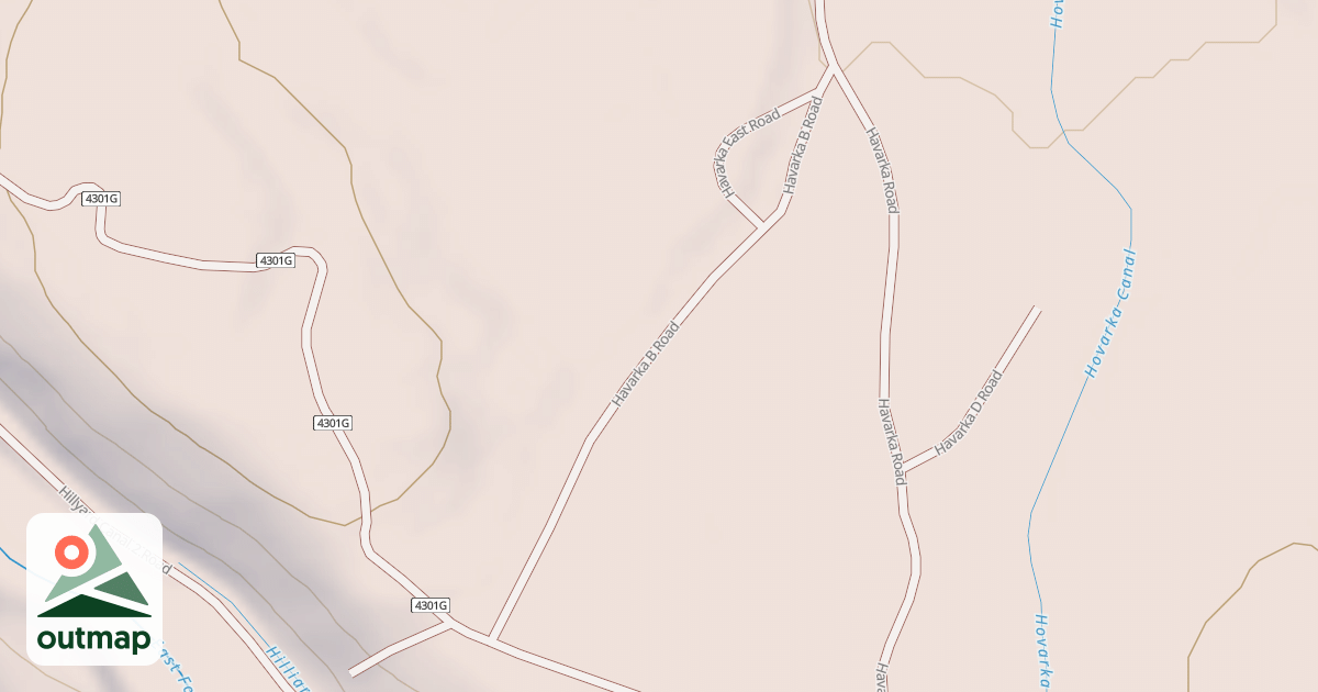 Map of Canal Snowmobile Connect