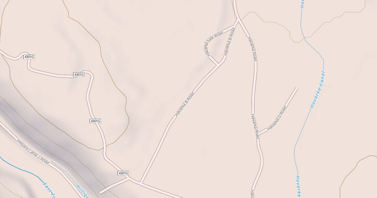 Map preview of Canal Snowmobile Connect