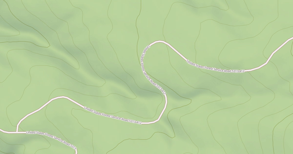 Map preview of USFS Motor Vehicle Use Map Roads {D8F979AF-8FF1-4B50-A4B0-328C4C57FAC3}