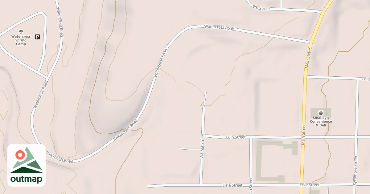 Map of WATERCRESS RECREATION AREA
