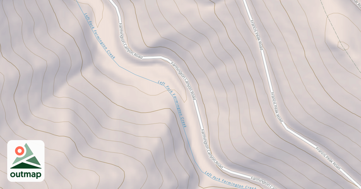 Map of Farmington Canyon Atv