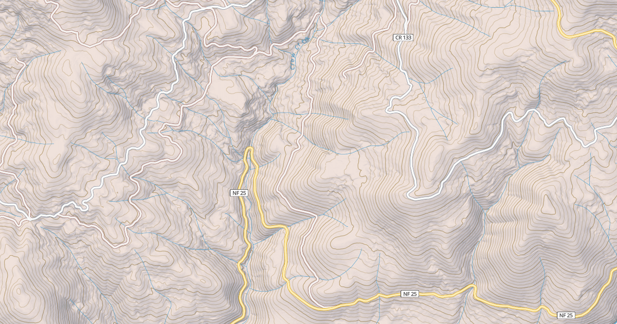 Map preview of DAWSON CABIN