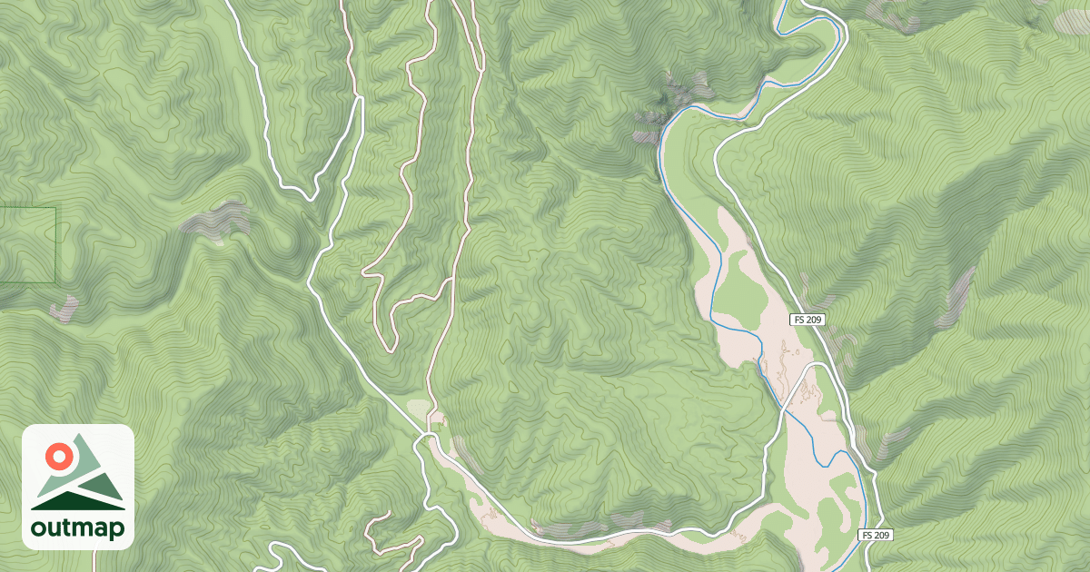 Map of MARIE SADDLE