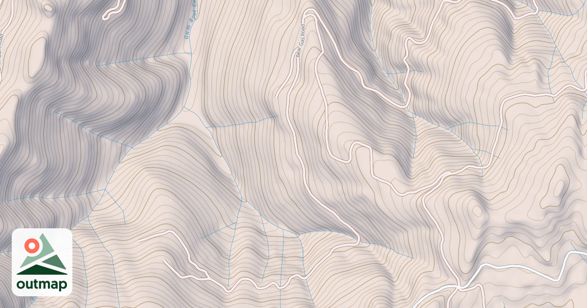 Map of BEAR GAS