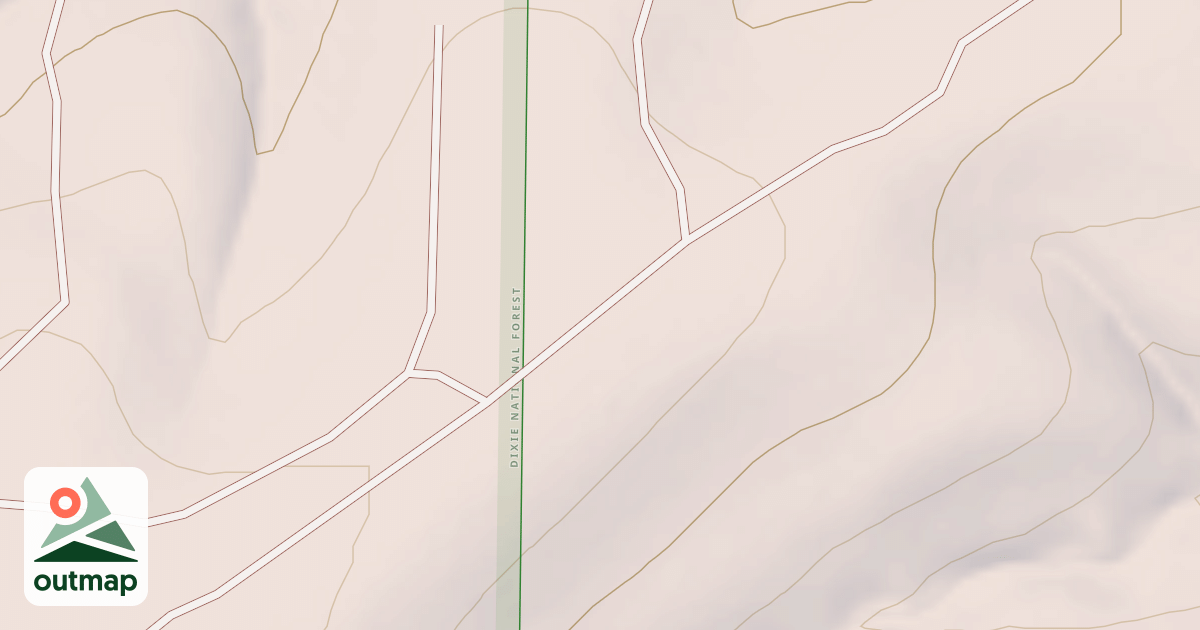 Map of BLM National GTLF Public Motorized Roads 1cc577e4-775f-4e9a-9bb4-13438175dfc8