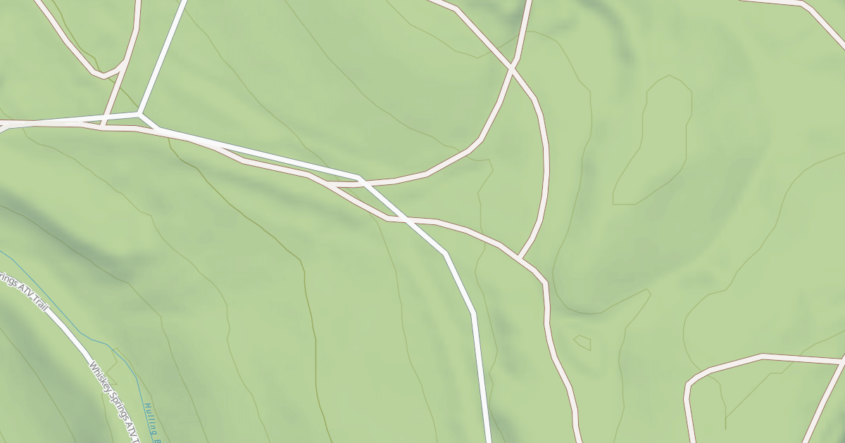 Map preview of Whiskey Springs Trails