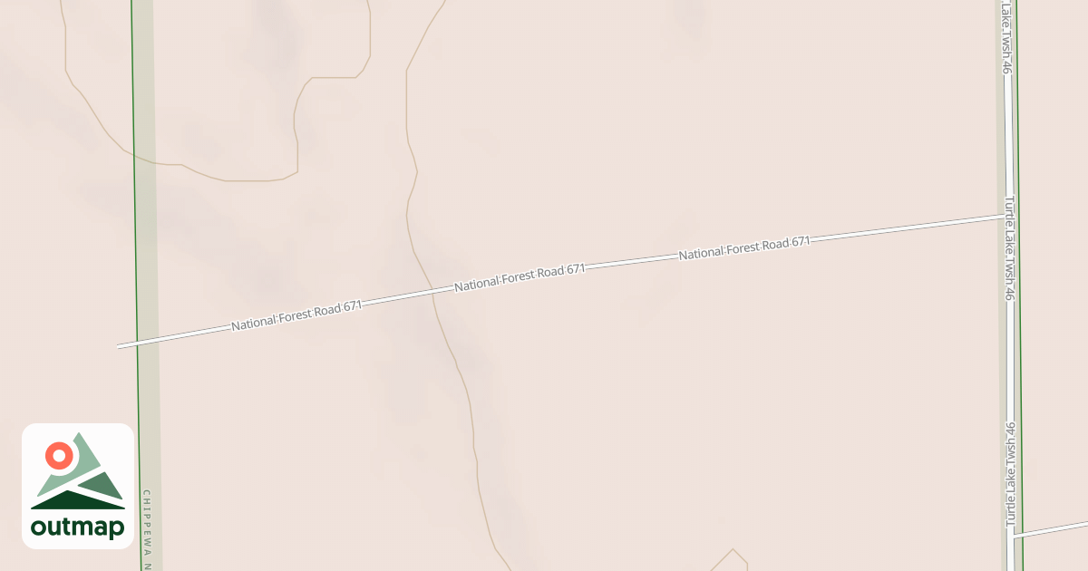 Map of FR 3782 SPUR A