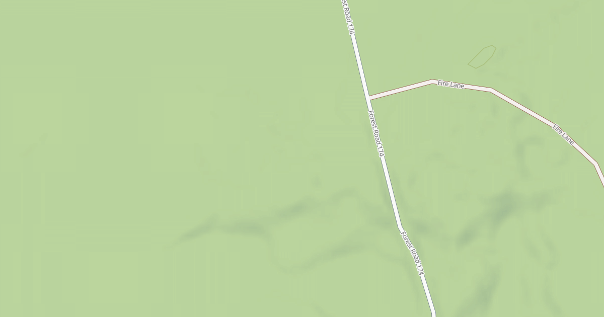 Map preview of FR 174C