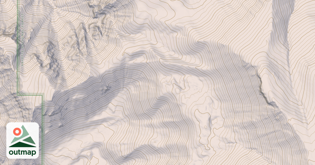 Map of Grouse Creek/Grizzly Creek