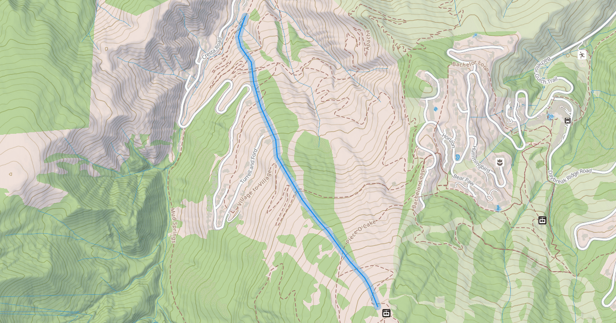 Map preview of Cresta