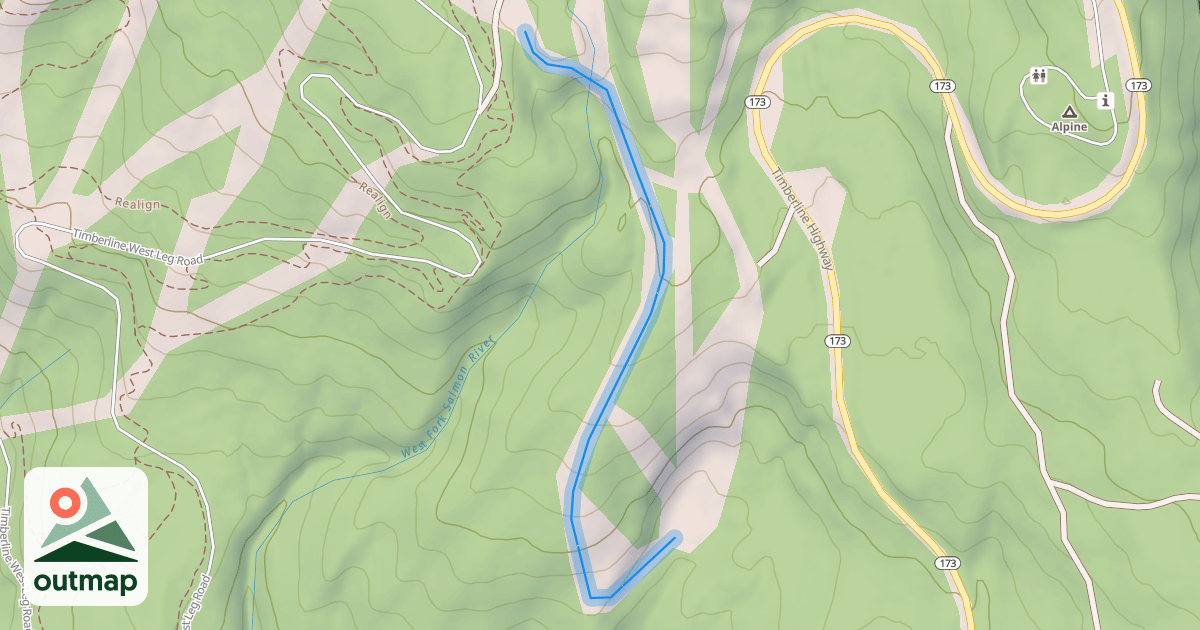 Map of Back Way