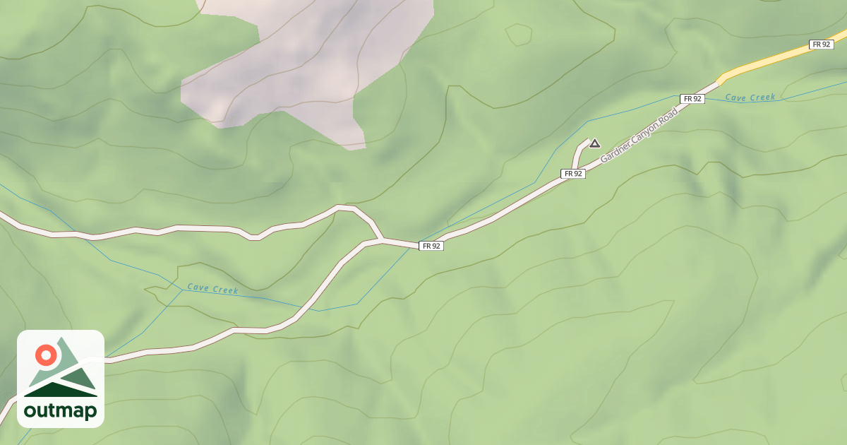Map of GARDNER OHV