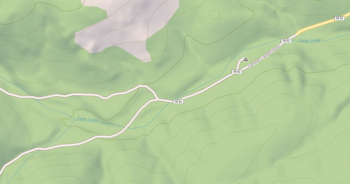 Map preview of GARDNER OHV