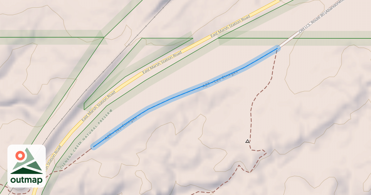 Map of AZT - Las Cinegas
