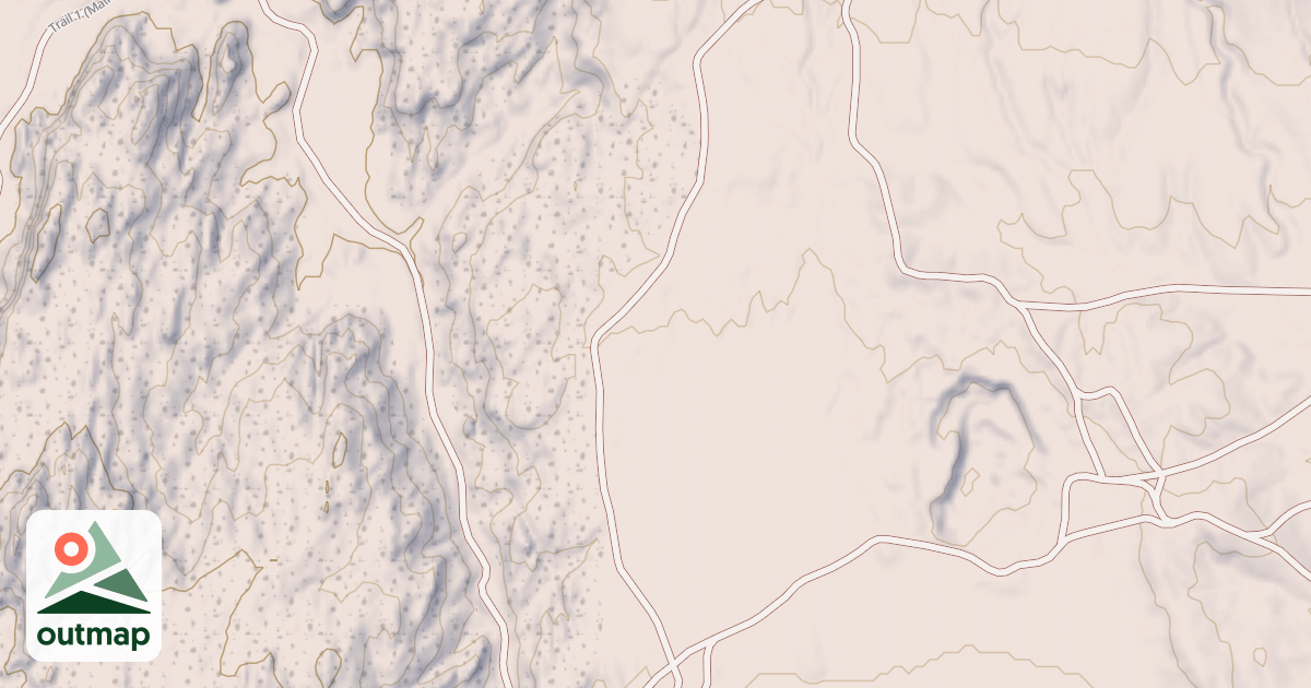 Map of BLM National GTLF Public Motorized Roads 17174c82-145b-4e25-9ef2-4cb3cb07ebb2