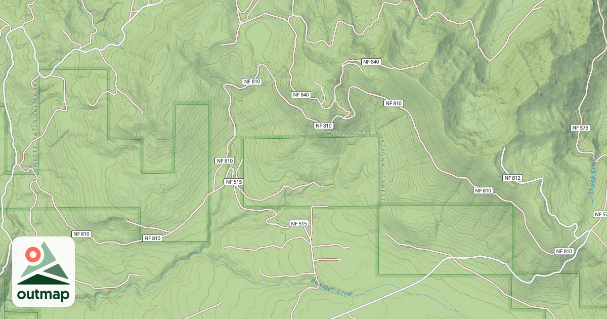 Map of PIGEON PRAIRIE