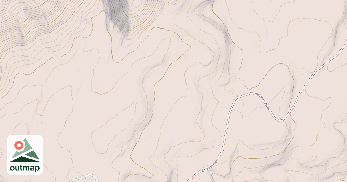 Map of FRYING PAN ROAD