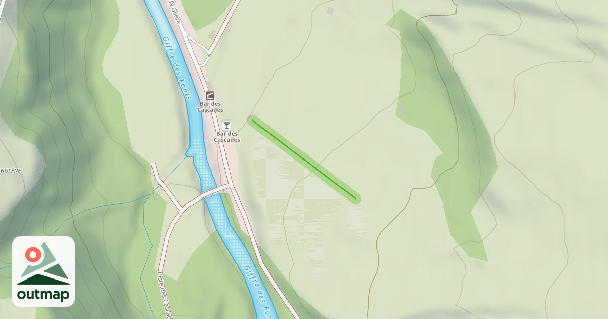 Map of La Combe