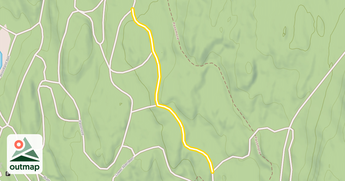 Map of Abermore