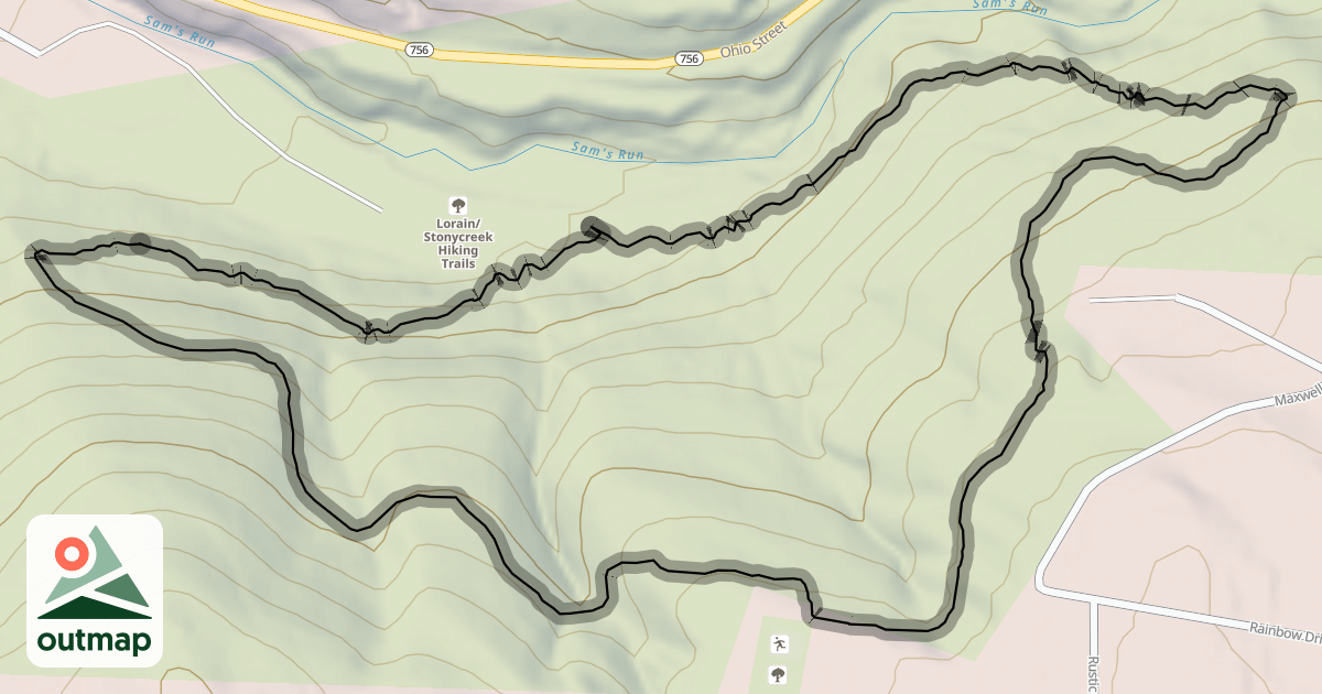 Map of LSHT - Whitetail Trail